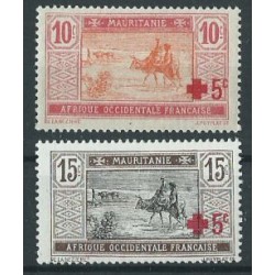 Mauretania - Nr 034 - 35 1915r - Ssaki - Kol. francuskie