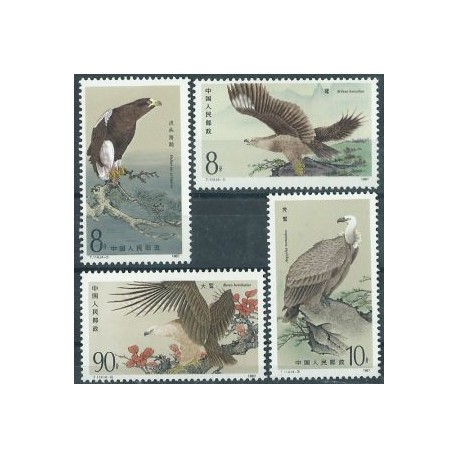 Chiny - Nr 2105 - 08 1987r - Ptaki