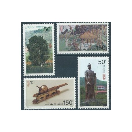 Chiny - Nr 2793 - 96 1997r - Drzewa - Krajobrazy