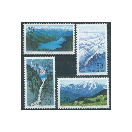Chiny - Nr 2737 - 40 1996r - Krajobraz -  Wodospad