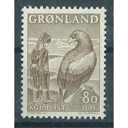 Grenlandia - Nr 073 1969r - Ptak -  Słania