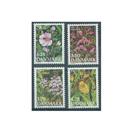 Dania - Nr 981 - 84 1990r - Kwiaty