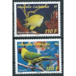 Nowa Kaledonia - Nr 1649 - 50 2014r - Ryba - Ptak