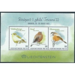 Liechtenstein - Bl  1922r - Ptaki