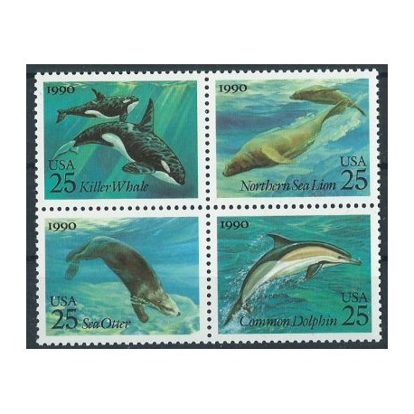 USA - Nr 2107 - 10 1990r - Ssaki morskie