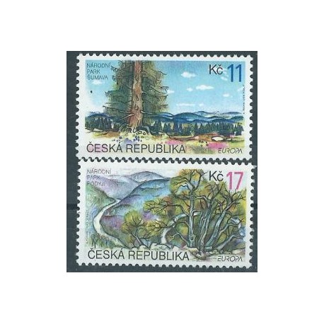 Czechy - Nr 215 - 16 1999r - CEPT - Drzewa
