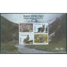 Indie - Bl 7 1996r - Ptak -  Kwiaty -  Ssak