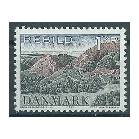 Dania - Nr 524 1972r - Słania - Krajobaz