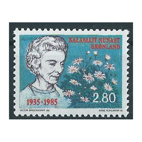 Grenlandia - Nr 159 1985r -  Kwiaty