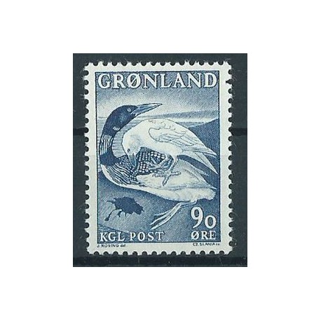 Grenlandia - Nr 068 1967r - Ptaki - Słania