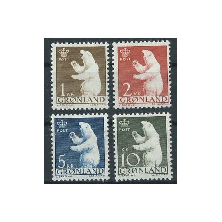 Grenlandia - Nr 058 - 61 1963r - Ssaki - Słania