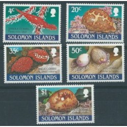 Wyspy Salomona - Nr 726 - 30 1990r - Fauna morska