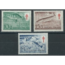 Finlandia - Nr 443 - 45 1955r - Ryby