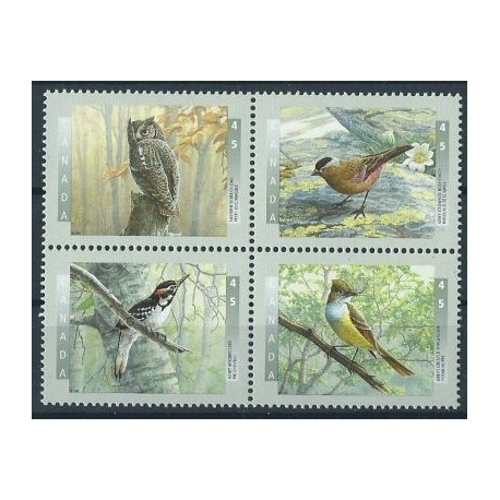 Kanada - Nr 1664 - 67 1998r - Ptaki
