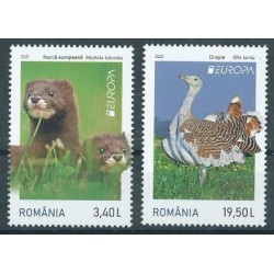Rumunia - Nr 7850 - 51 2021r - CEPT - Ssaki - Ptaki