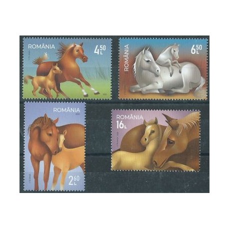 Rumunia - Nr 7948 - 51 2021r - Konie