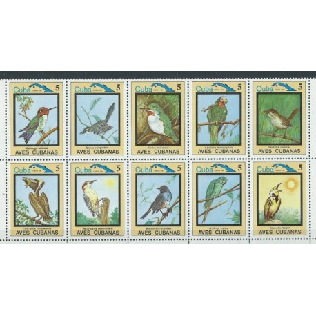 Kuba - Nr 2798 - 07 1983r - Ptaki