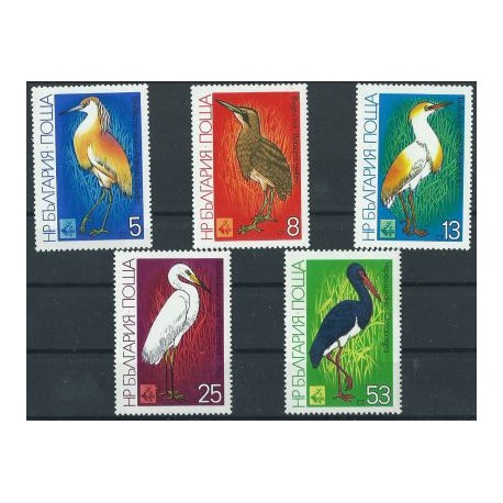 Bułgaria - Nr 2982 - 86 1981r - Ptaki