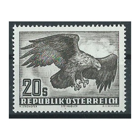Austria - Nr 968 X 1952r - Ptak