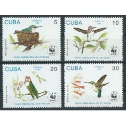 Kuba - Nr 3589 - 92 1992r - WWF -  Ptaki