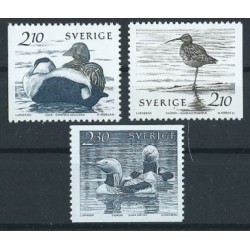 Szwecja - Nr 1376 - 78 1986r - Ptaki