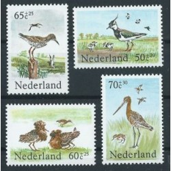 Holandia - Nr 1246 - 49 1984r - Ptaki