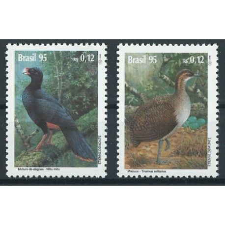 Brazylia - Nr 2644 - 45 1995r - Ptaki