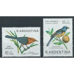 Argentyna - Nr 952 - 53 1967r - Ptaki