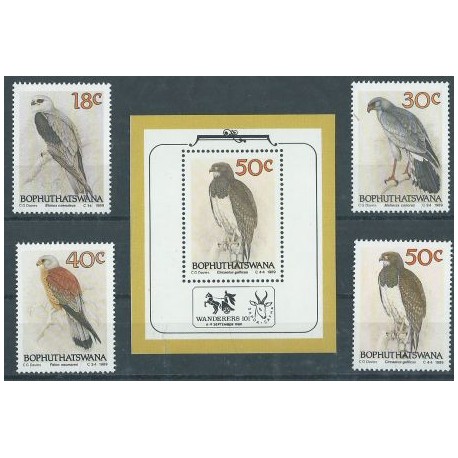 Bophuthatswana - Nr 223 - 26 Bl 4 1989r - Ptaki