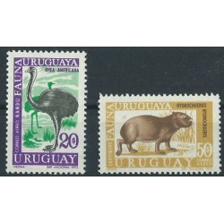 Urugwaj - Nr 1184 - 85 1970r -  Ptaki  -  Ssaki