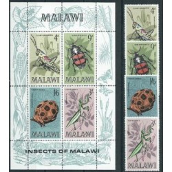 Malawi - Nr 123 - 26 Bl 17  1970r - Insekty