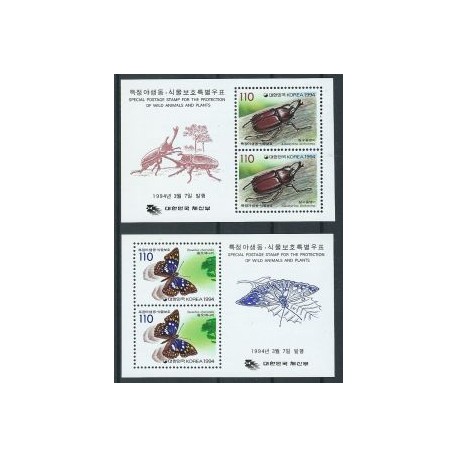 Korea S. - Bl 585 - 86 1994r - Insekty