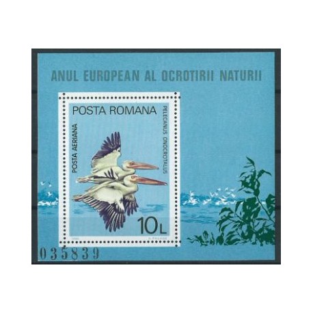 Rumunia - Bl 167 1980r - Ptaki