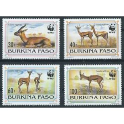 Burkina Faso - Nr 1298 - 01 1993r - WWF Ssaki