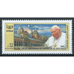 Syria - Nr 2136 Chr 390 2003r - Papież