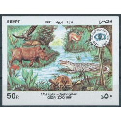 Egipt - Bl 52 1991r - Ptak - Gady - Ssak
