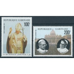 Gabon - Nr 689 - 90 Chr 1 1979r - Papież