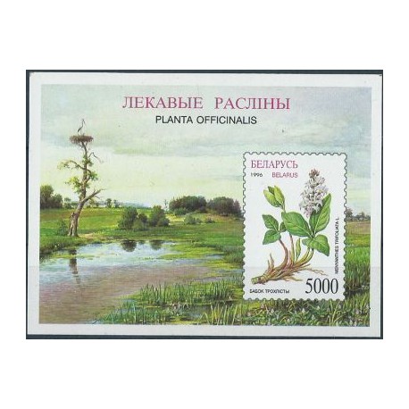 Białoruś - Bl 11 1996r - Kwiaty