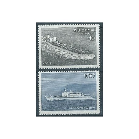 Korea S. - Nr 1265 - 66 1981r - Marynistyka