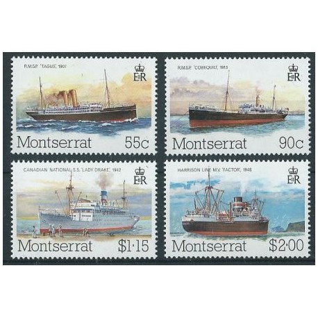 Montserrat - Nr 553 - 56 1984r - Marynistyka