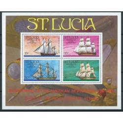 St. Lucia - Bl 8 1976r - Marynistyka