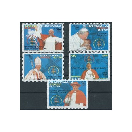 Gwatemala - Nr 1345 - 49  Chr 226 1996r - Papież