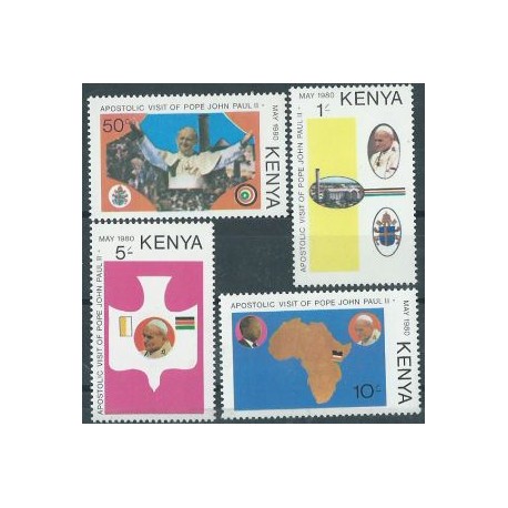 Kenia - Nr 165 - 68 Chr 14 1980r - Papież