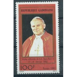 Gabon -Nr 816  Chr 25 1982r - Papież