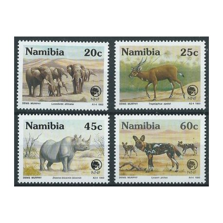 Namibia - Nr 735 - 38 1993r - Ssaki