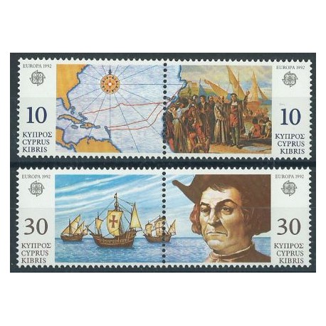 Cypr - Nr 790 - 93 1992r - CEPT - Marynistyka