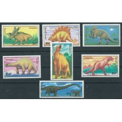Mongolia - Nr 2166 - 72 1990r - Dinozaury