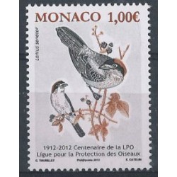 Monako - Nr 3096 2012r - Ptaki