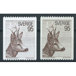 Szwecja - Nr 751 X ,Y 1972r - Ssaki