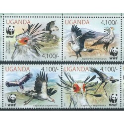 Uganda - Nr 3000 - 03 2012r - WWF - Ptaki